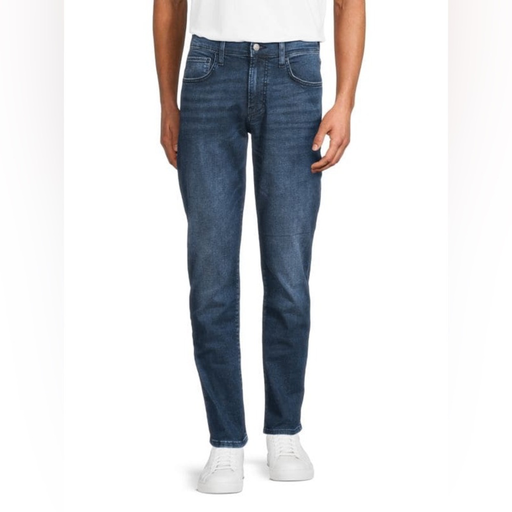 Hudson Blake Slim Straight Men’s Denim soft stretch Blue Jeans Size 34 x 32